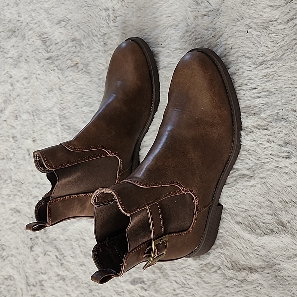 Harvest Land Women's brown short Boots Ankle Boots size 7.5 NWOB